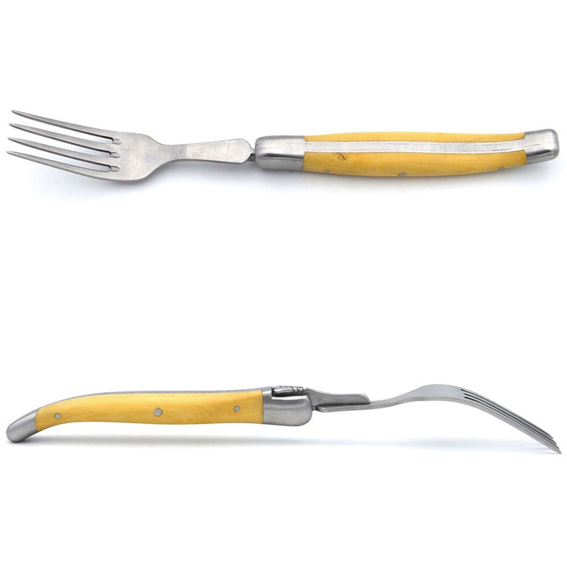 Laguiole Forks Boxwood, Prestige Collection