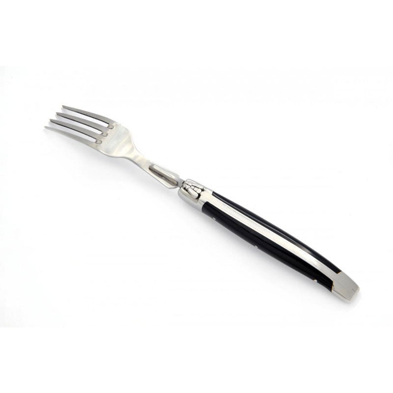 Laguiole Forks, Black Corian - Zouf.biz