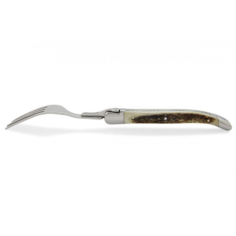 Laguiole Forks Deer Antler, Prestige Collection - Zouf.biz