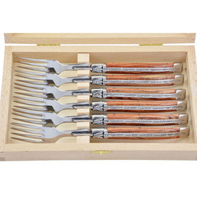 Laguiole Forks, Rosewood - Zouf.biz