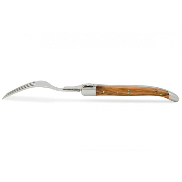 Laguiole Forks Olive Wood, Prestige Collection - Zouf.biz