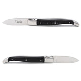 Laguiole Oyster Knife Ebony Wood, Prestige Collection - Zouf.biz