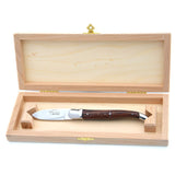 Laguiole Oyster Knife Purplewood, Prestige Collection - Zouf.biz