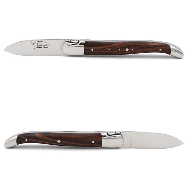 Laguiole Oyster Knife Purplewood, Prestige Collection - Zouf.biz