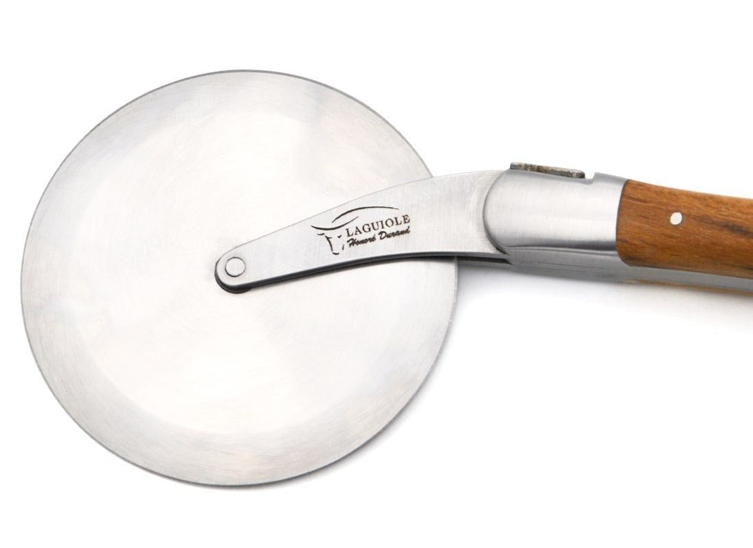 Laguiole Pizza Wheel Aubrac Beech Handle, Prestige Collection