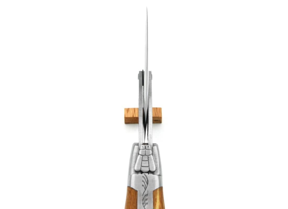 Laguiole Pizza Wheel Aubrac Beech Handle, Prestige Collection