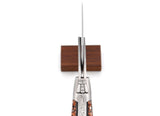 Laguiole Pizza Wheel Copper Leaf Inclusion Handle, Prestige Collection