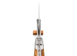 Laguiole Pizza Wheel Olive Wood Handle, Prestige Collection