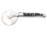 Laguiole Pizza Wheel Silver Leaf Inclusion Handle, Prestige Collection