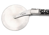 Laguiole Pizza Wheel Silver Leaf Inclusion Handle, Prestige Collection