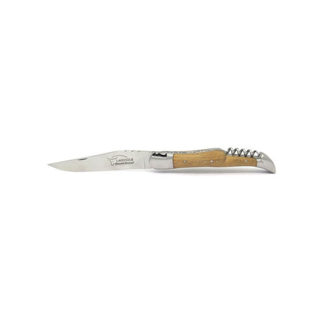 Laguiole Acacia 2 Piece Pocket Knife - 12cm, Prestige Collection - Zouf.biz