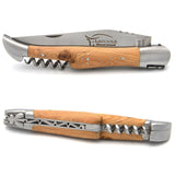 Laguiole Juniper 2 Piece Pocket Knife - 12cm, Prestige Collection - Zouf.biz