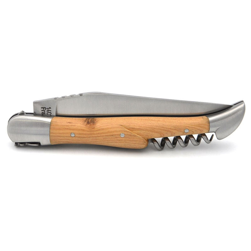 Laguiole Juniper 2 Piece Pocket Knife - 12cm, Prestige Collection - Zouf.biz