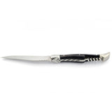 Laguiole Ebony Wood 2 Piece Pocket Knife - 13cm, Prestige Collection - Zouf.biz