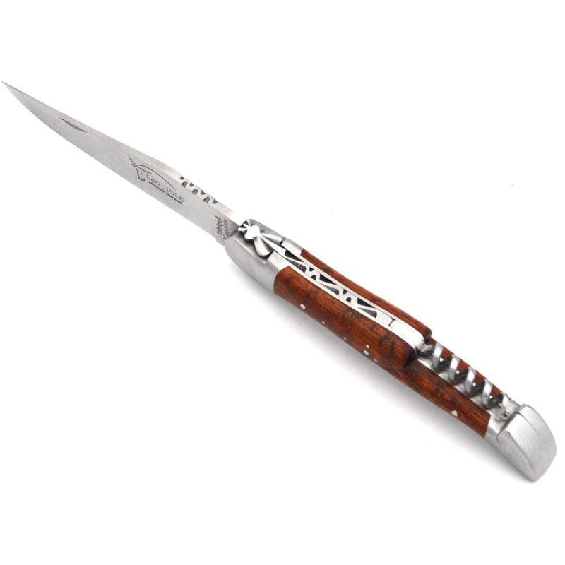 Laguiole Snakewood 2 Piece Pocket Knife - 12cm, Prestige Collection - Zouf.biz