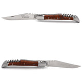 Laguiole Snakewood 2 Piece Pocket Knife - 12cm, Prestige Collection - Zouf.biz