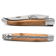 Laguiole Juniper Pocket Knife - 12cm, Prestige Collection - Zouf.biz