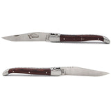 Laguiole Purplewood Pocket Knife - 12cm, Prestige Collection - Zouf.biz