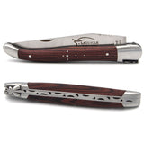 Laguiole Purplewood Pocket Knife - 12cm, Prestige Collection - Zouf.biz