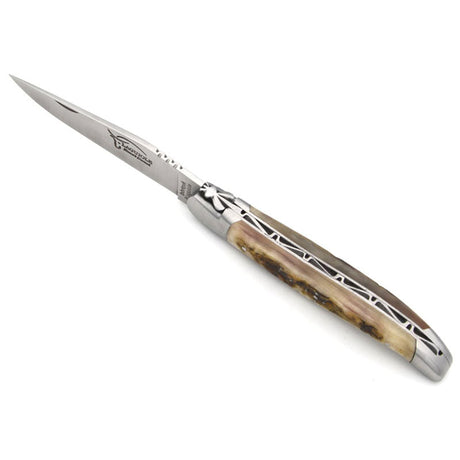 Laguiole Ram' Horn Pocket Knife - 12cm, Prestige Collection - Zouf.biz