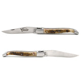 Laguiole Ram' Horn Pocket Knife - 12cm, Prestige Collection - Zouf.biz