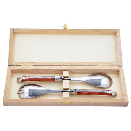 Laguiole Salad Server Rosewood