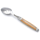 Laguiole Table Spoons Mix Wood, Prestige Collection