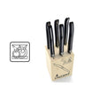 Laguiole Steak Knives, Black Acrylic POM