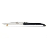 Laguiole Steak Knives, Black Acrylic POM