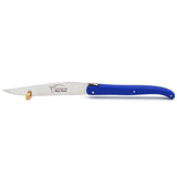 Laguiole Steak Knives, Blue Acrylic POM