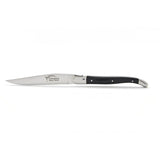 Laguiole Steak Knives, Black Corian - Zouf.biz