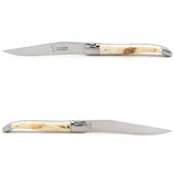 Laguiole Steak Knives Warthog Tooth, Prestige Collection