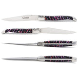 Laguiole Steak Knives Mammoth Molar, Prestige Collection