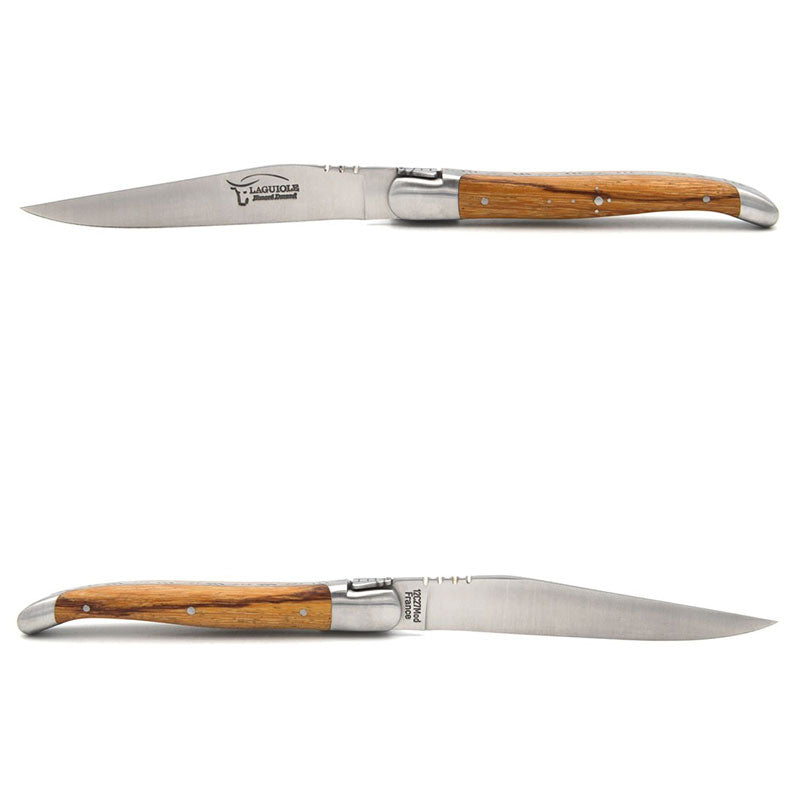 Laguiole Steak Knives Marblewood, Prestige Collection