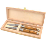 Laguiole Steak Knives Marblewood, Prestige Collection