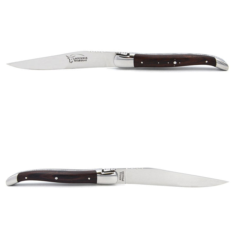 Laguiole Steak Knives Purplewood, Prestige Collection