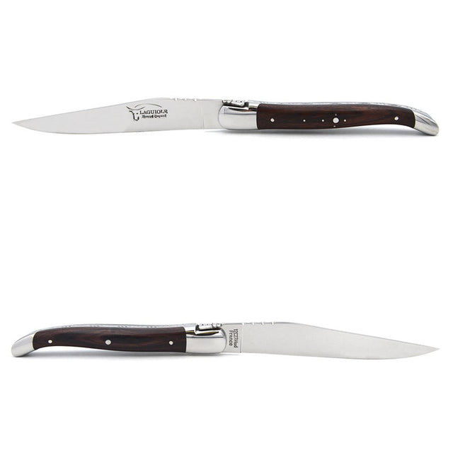 Laguiole Steak Knives Purplewood, Prestige Collection