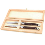 Laguiole Steak Knives, Purplewood - Zouf.biz