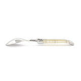 Laguiole Teaspoons, Sand Acrylic - Zouf.biz