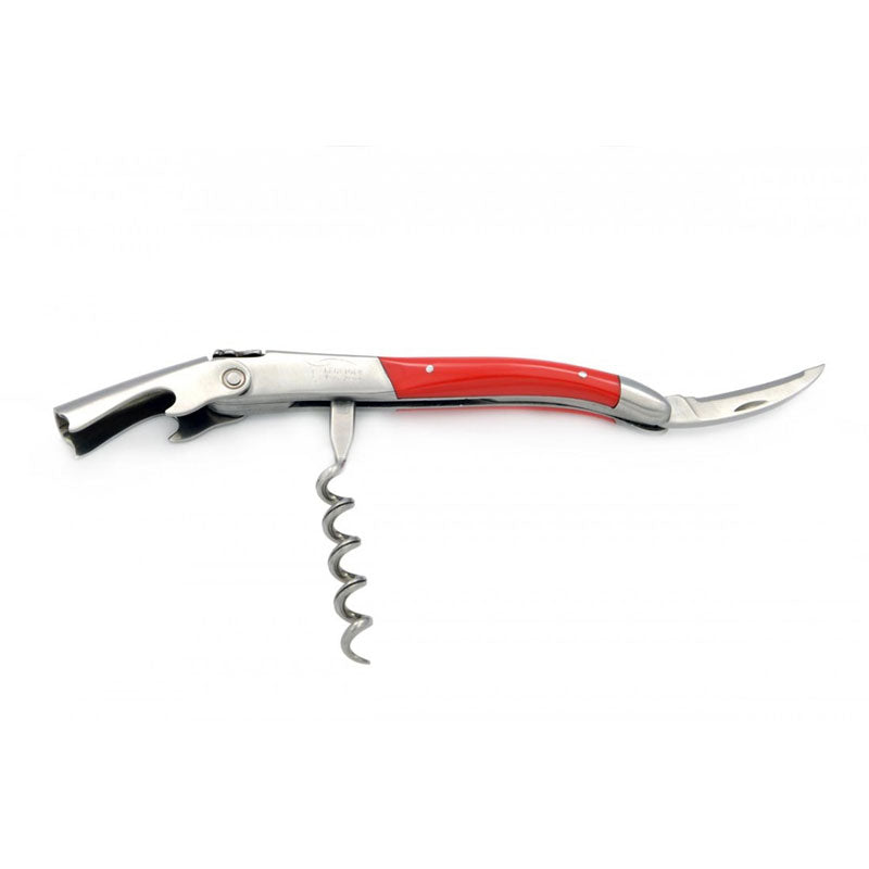 Laguiole Red Corian Sommelier Corkscrew - Zouf.biz