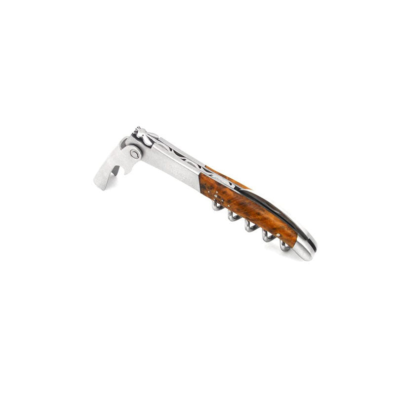 Laguiole Thuya Wood Sommelier Corkscrew, Prestige Collection - Zouf.biz