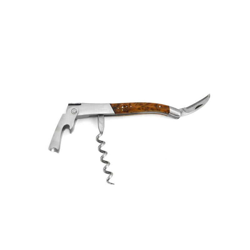 Laguiole Thuya Wood Sommelier Corkscrew, Prestige Collection - Zouf.biz