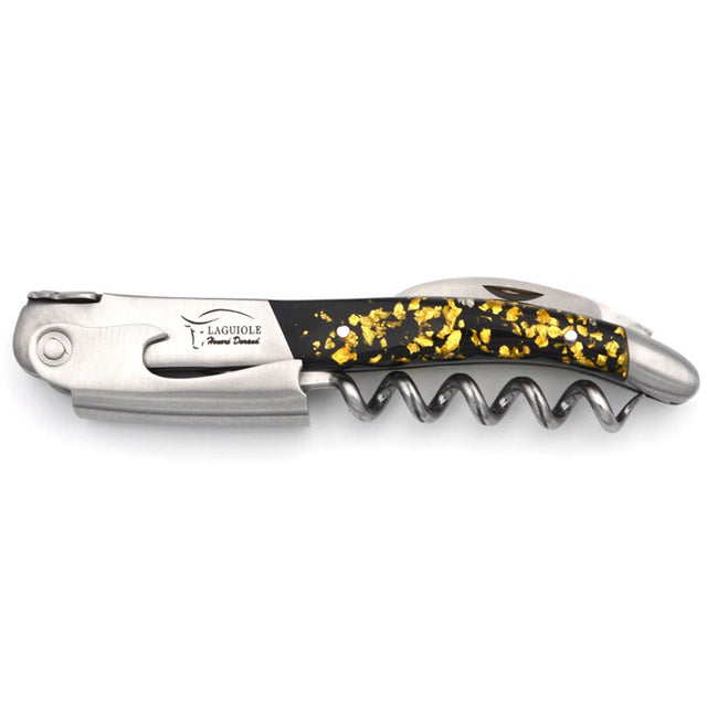 Laguiole Gold Foil Sommelier Corkscrew, Prestige Collection - Zouf.biz