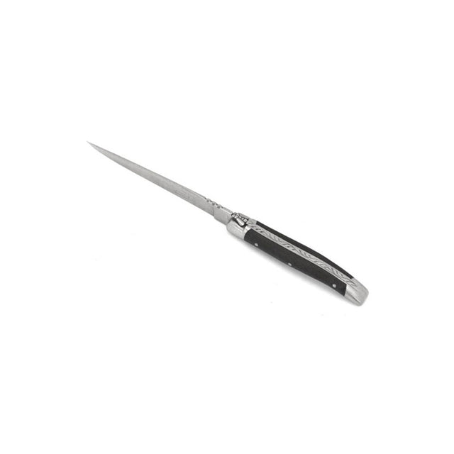 Laguiole Letter Opener - Cut Paper Knife Carbon Fiber, Prestige Collection - Zouf.biz