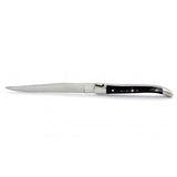 Laguiole Letter Opener - Cut Paper Knife Dark Horn Tip, Prestige Collection - Zouf.biz