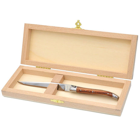 Laguiole Letter Opener - Cut Paper Knife Rosewood, Prestige Collection - Zouf.biz