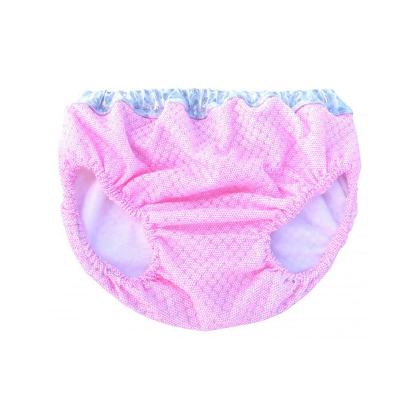 Mermaid Print Reusable Swim Nappy, Pink - Zouf.biz