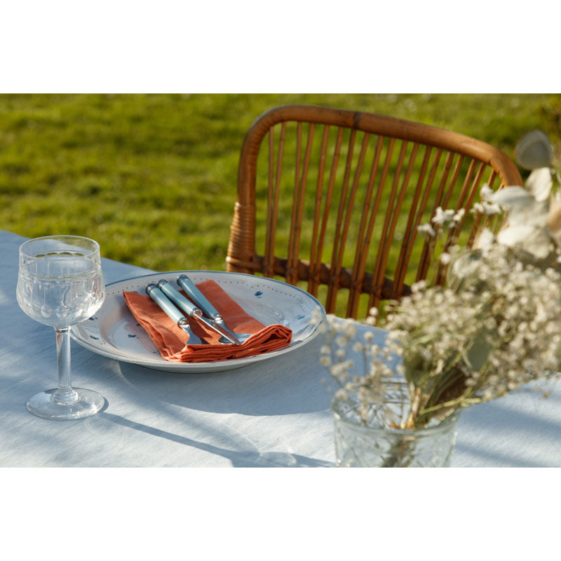 Pure Washed Linen Napkins, Set of 4, Apricot