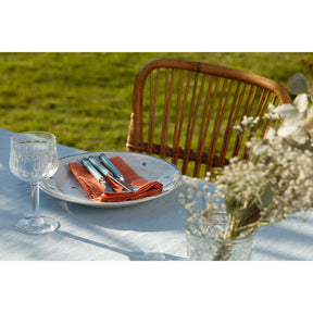 Pure Washed Linen Napkins, Set of 4, Apricot