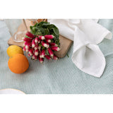 Pure Washed Linen Napkins, Set of 4, Chalk White